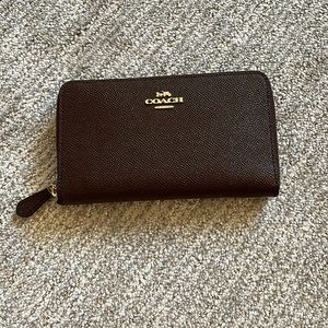 Coach Zip-Around Wallet